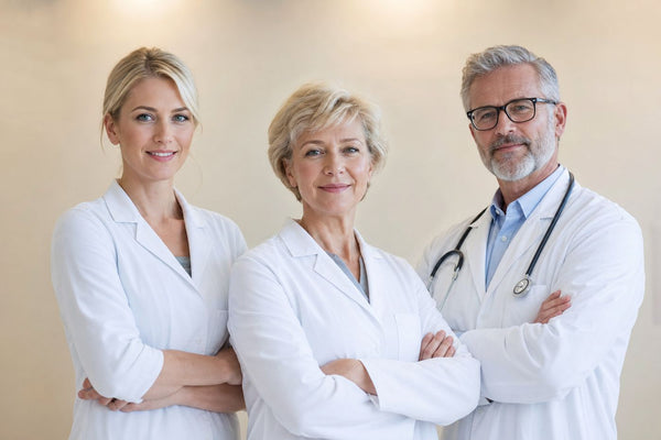 Deshalb hat ein Team aus Orthopäden und Physiotherapeuten die Norea Rotlicht-Bandage entwickelt
