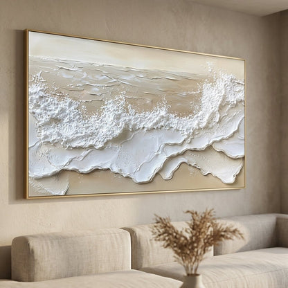 Sanfte Wellenbewegung Handgemalt Gemälde - Norea
